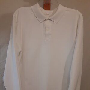 L.L. Bean long sleeve polo